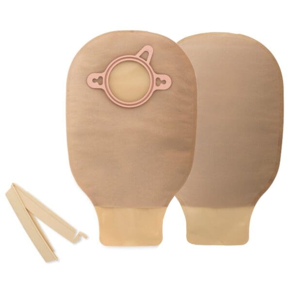 New Image™ 18204 Beige Colostomy Pouch