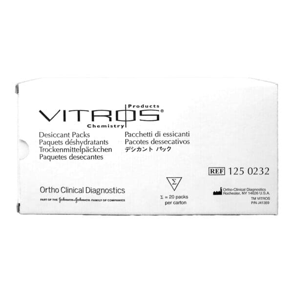 Ortho Clinical Diagnostics - DESSICANT PACK