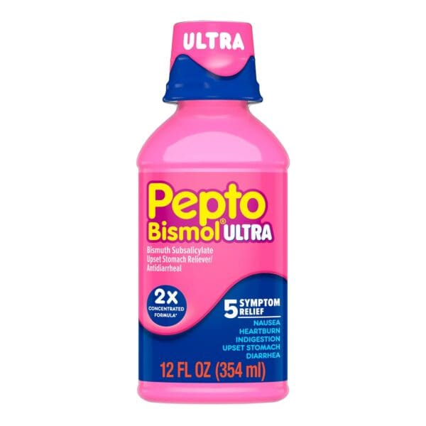 Pepto Bismol® Bismuth Subsalicylate Anti-Diarrheal