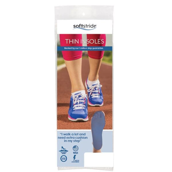 Soft Stride™ Thin Insole Polymer Full Length Insole