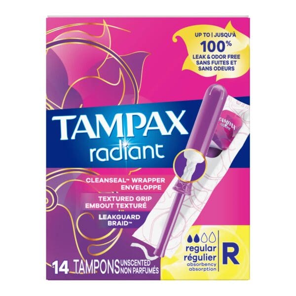 Tampax® Radiant Tampons