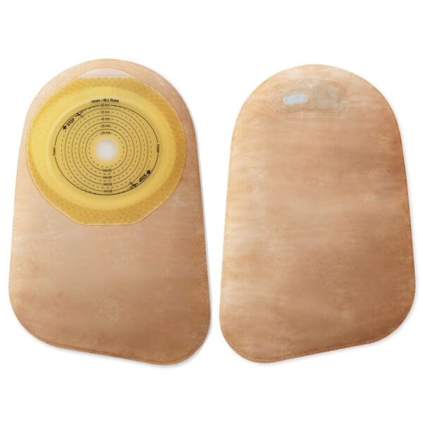 Premier™ One-Piece Closed End Beige Colostomy Pouch