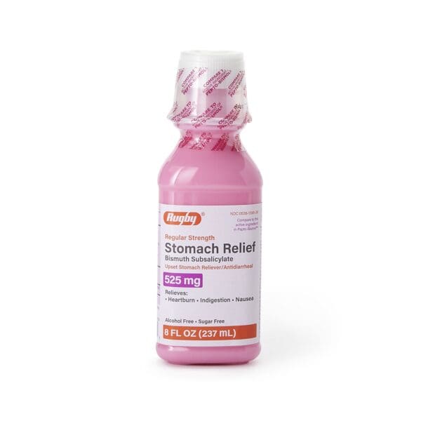 Rugby Bismuth Subsalicylate Anti-Diarrheal