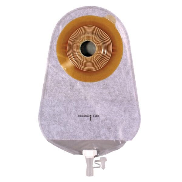 Assura® Deep Convex 1-Piece Transparent Urostomy Pouch