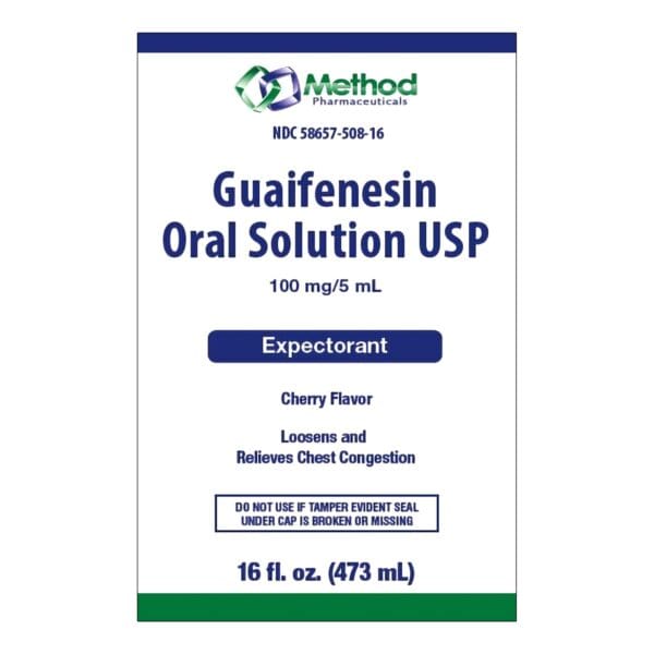 Method Pharmaceuticals Guaifenesin Liquid