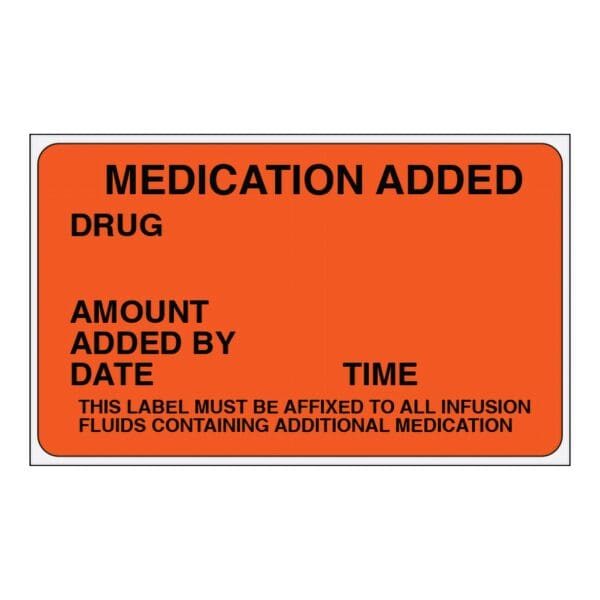 Shamrock Anesthesia Pre-Printed Label