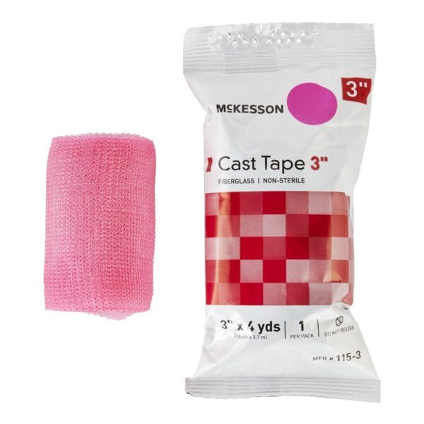 McKesson Pink Cast Tape