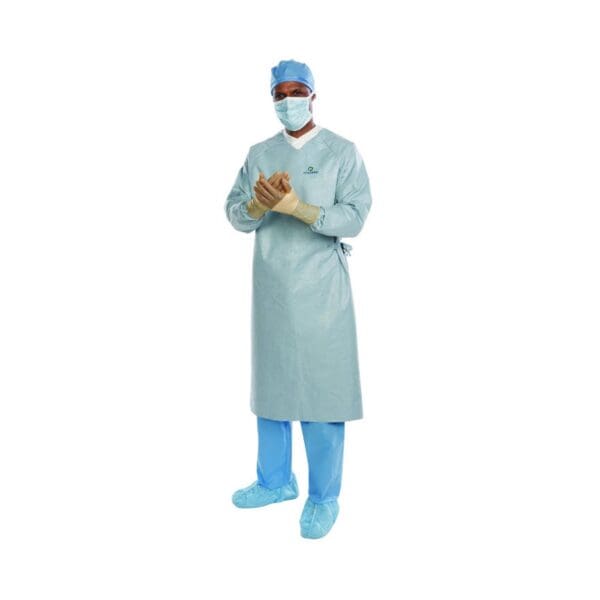 Aero Chrome Surgical Gown with Towel