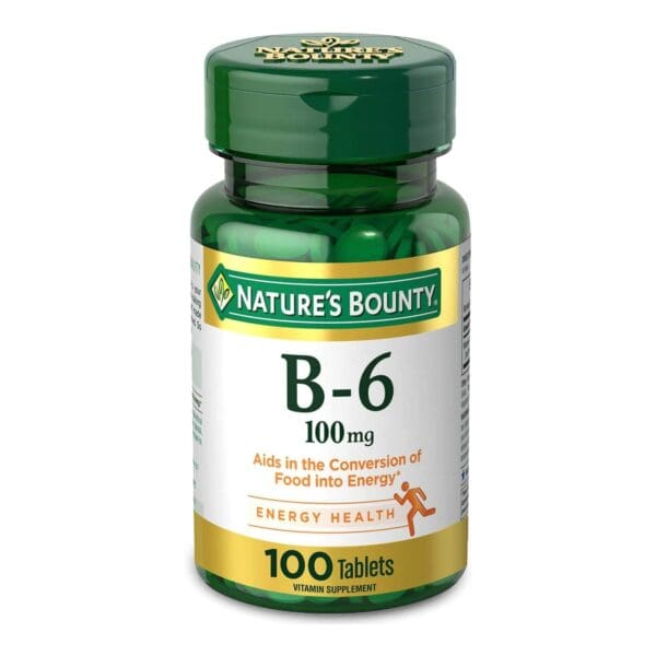 Nature's Bounty® Vitamin B-6 100 mg Tablets