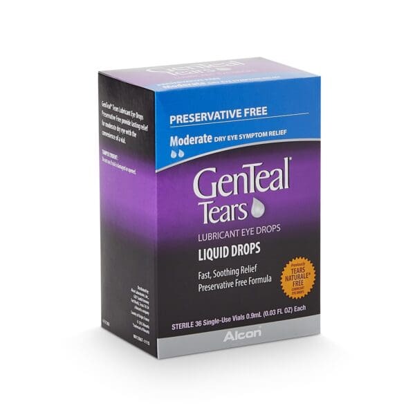 GenTeal® Tears Lubricant Eye Drops Single-Use Vials