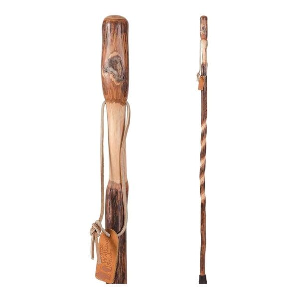 Brazos™ Twisted Hickory Rustic Walking Stick