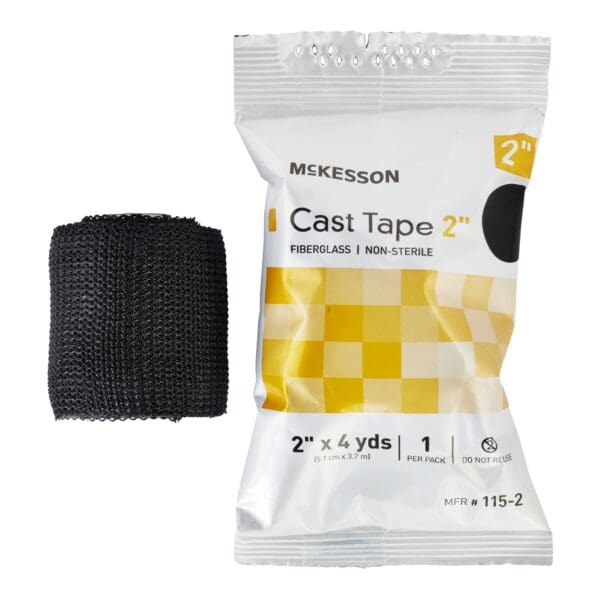 McKesson Black Cast Tape