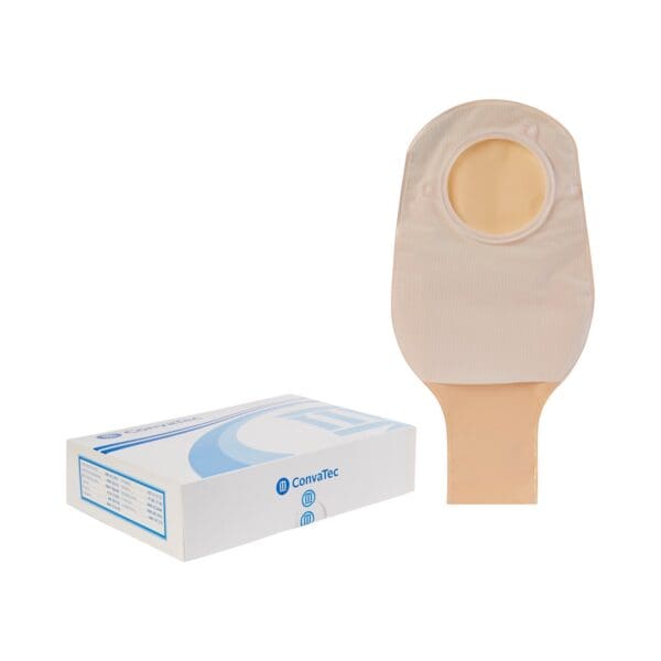 Sur-Fit Natura® Two-Piece Opaque Colostomy Pouch