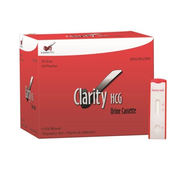 Clarity® hCG Pregnancy Fertility Reproductive Health Test Kit