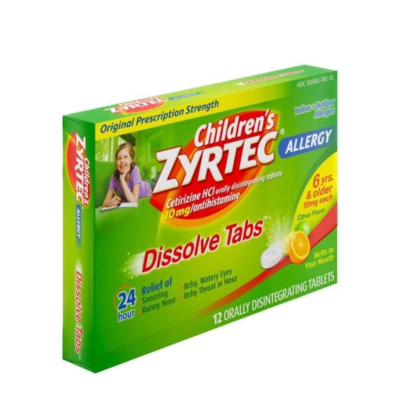 Zyrtec® Children's Allergy Orally Dissolve Tabs