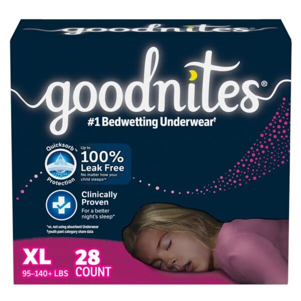 GoodNites® Night Time Underwear For Girls