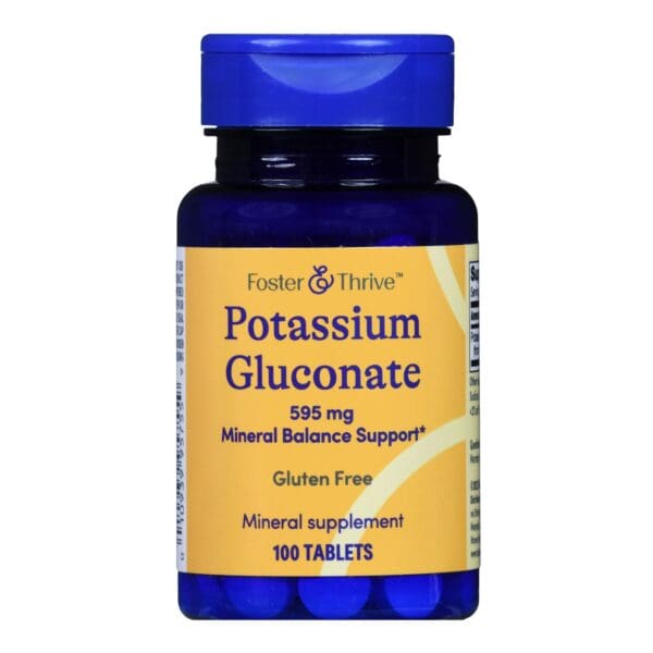 Foster & Thrive™ Potassium Gluconate 595 mg Tablets