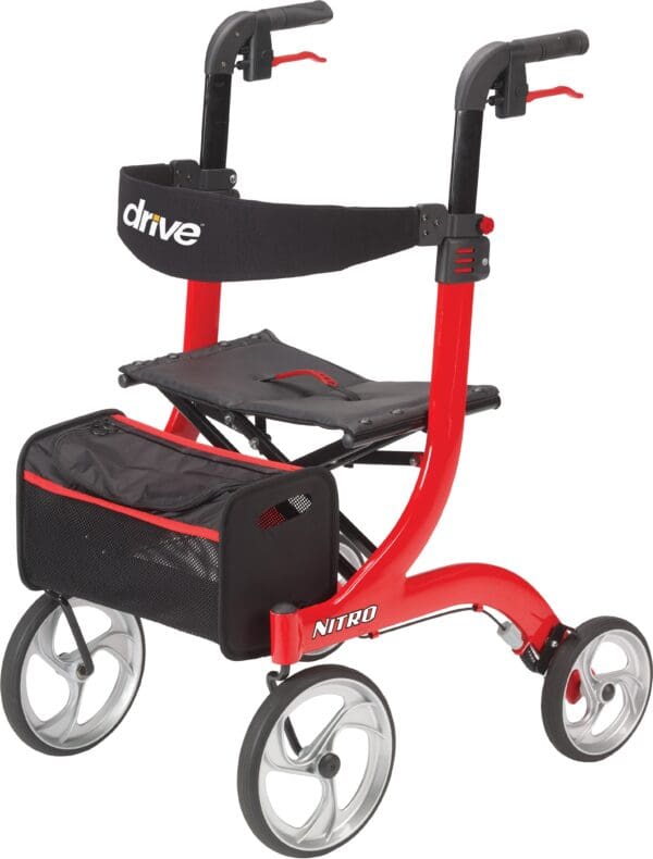 drive™ Nitro Four-Wheel Rollator