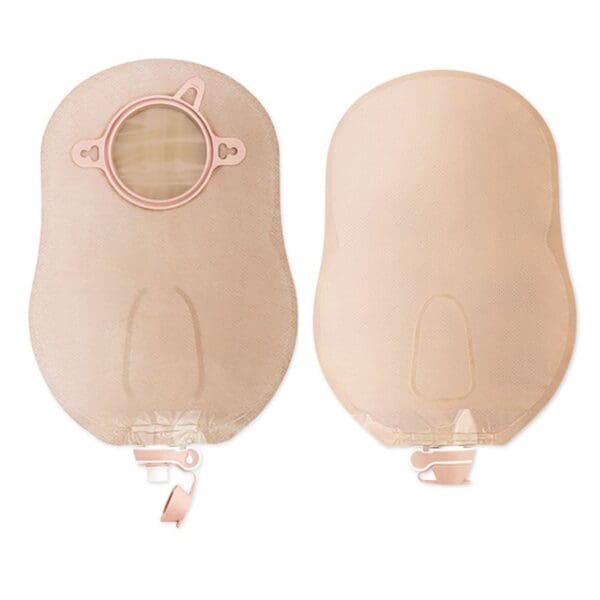 New Image™ 18414 Two-Piece Beige Urostomy Pouch