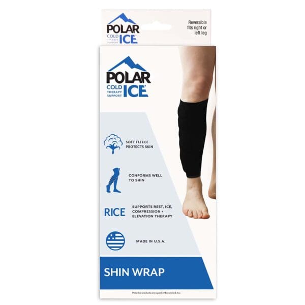 Polar Ice® Cold Pack with Wrap for Shin