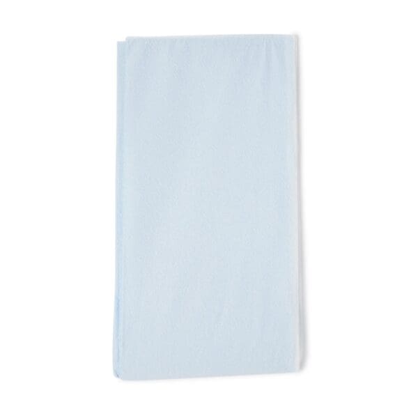 Graham Medical Blue / White Flat Stretcher Sheet