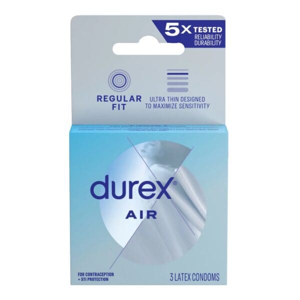 Durex Air Lubricated Latex Condoms