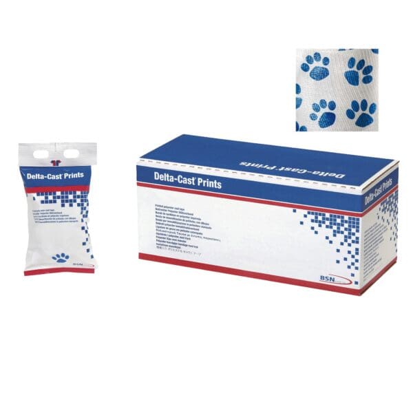 Delta-Cast® Prints Paw Print Cast Tape