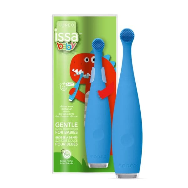 ISSA™ baby Soft Silicone Sonic Toothbrush