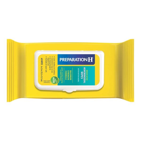 Preparation H® Medicated Hemorrhoidal Wipes w/ Witch Hazel & Aloe
