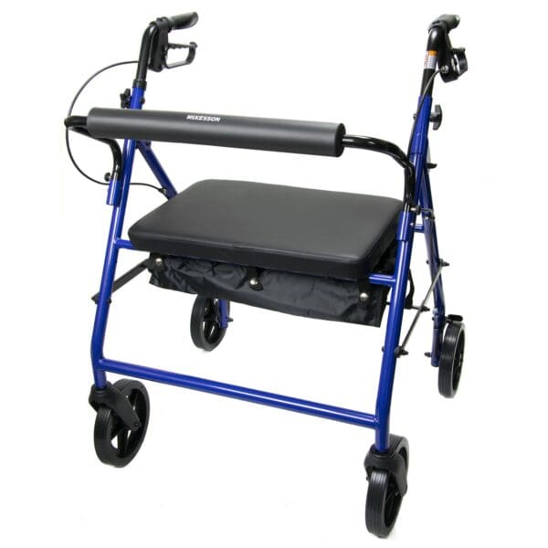 McKesson Bariatric Folding Four-Wheel Rollator