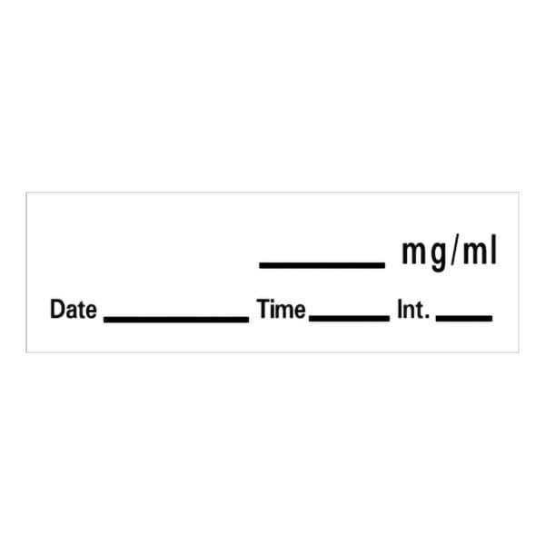 Barkley® Anesthesia Tape with Date