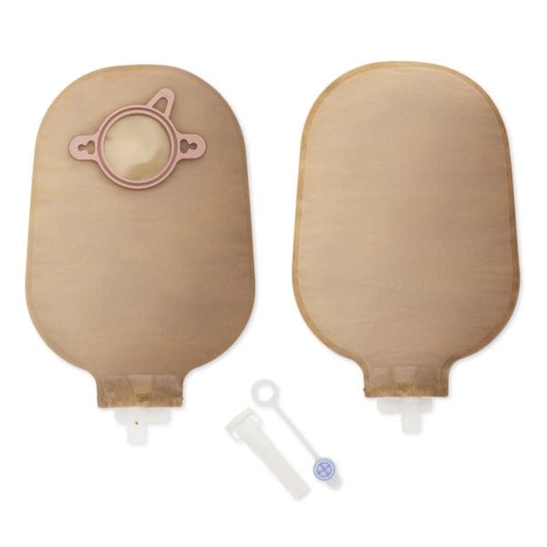 CeraPlus™ Soft Convex 1-Piece Biege Urostomy Pouch