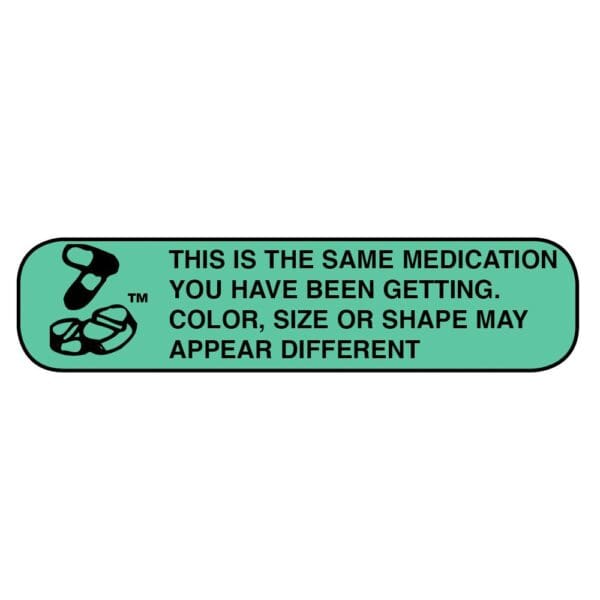 Apothecary Pre-Printed Pharmacy Label