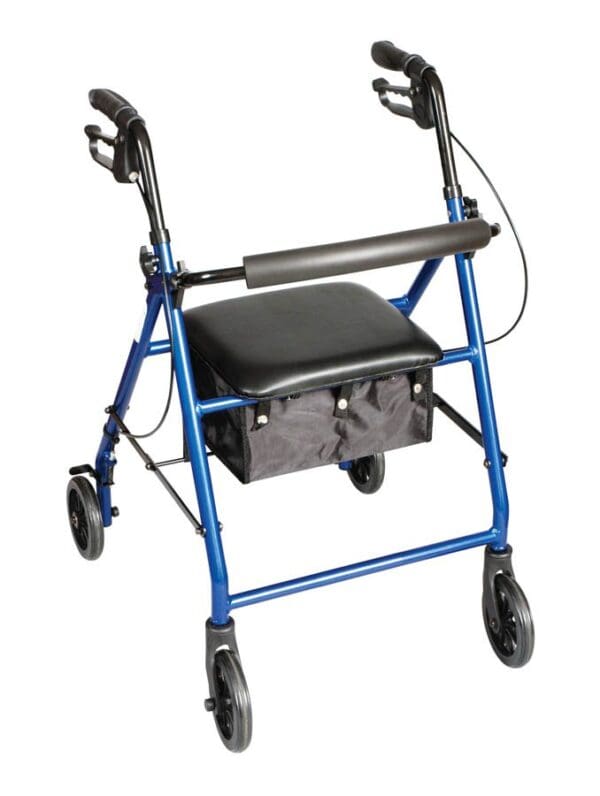 Carex® Classics Four-Wheel Rolling Walker