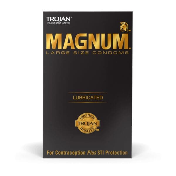 Trojan® Magnum® Lubricated Latex Condom
