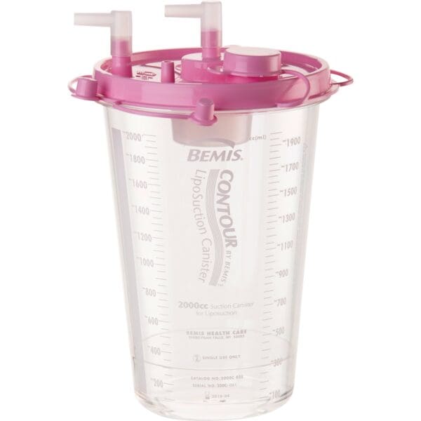 Contour™ Liposuction Canister for use with Bemis Quick-Drain™ Systems
