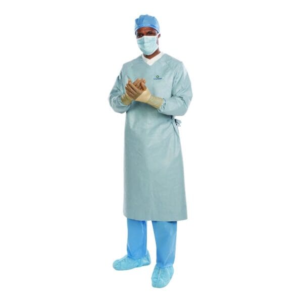 Aero Chrome Surgical Gown with Towel