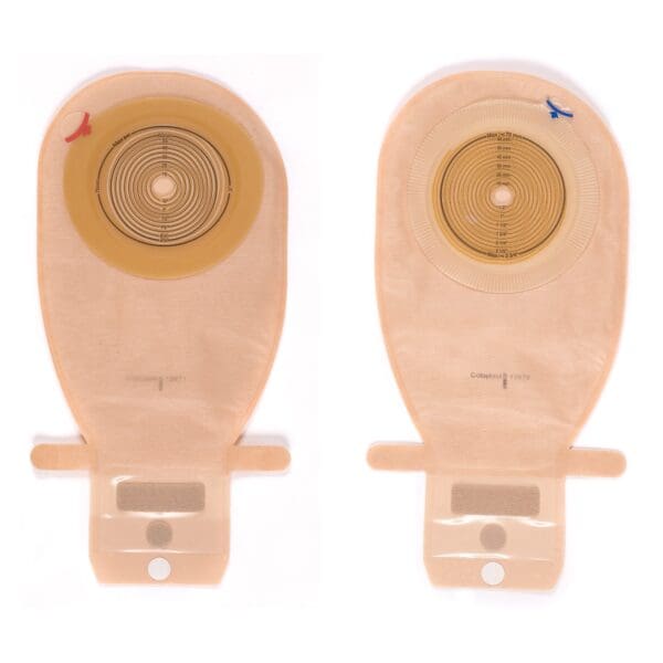 Assura® Flat 1-Piece Opaque Colostomy Pouch
