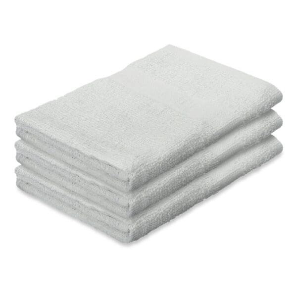 White Bath Towel