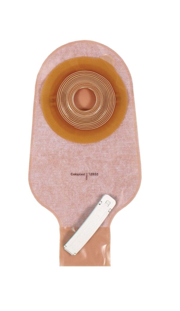 Assura® Flat 1-Piece Transparent Ileostomy Pouch