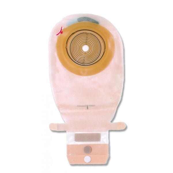 Assura® Convex Light 1-Piece Transparent Ostomy Pouch