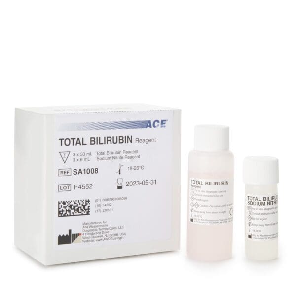 Ace® General Chemistry Reagent for Total Bilirubin test