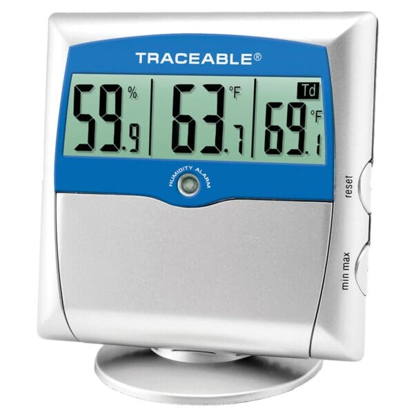 Cole-Parmer Inst - THERMOMETER HYGROMETER DIG MIN/MAX DEW POINT TRACEABLE