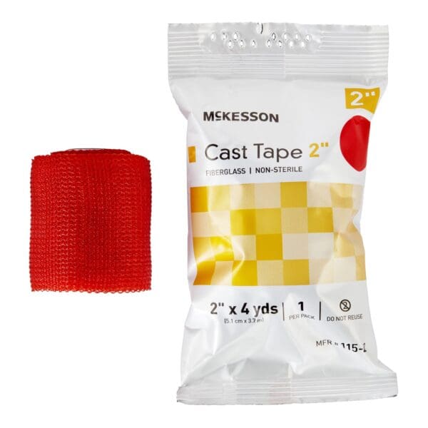 McKesson Red Cast Tape
