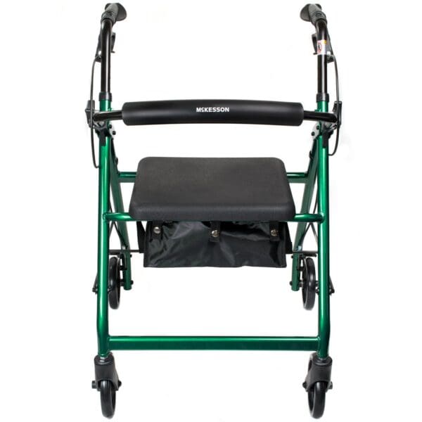 McKesson Folding Aluminum Four-Wheel Rollator