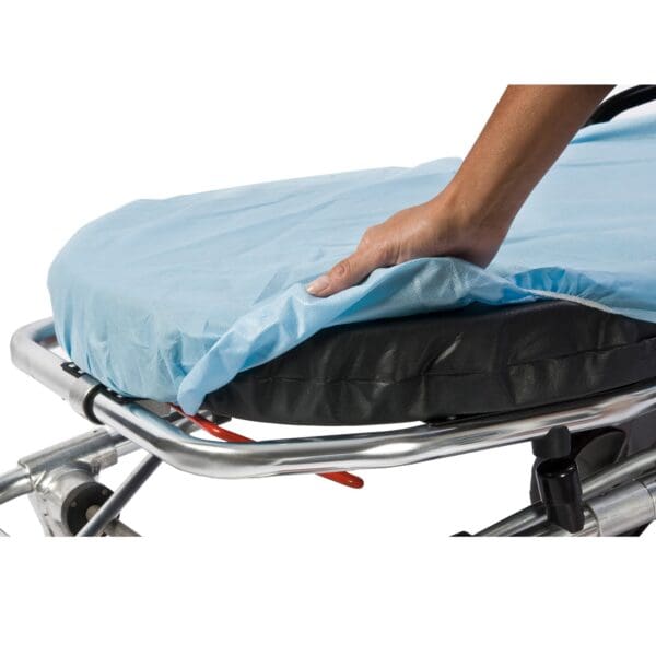 PocketFit® Blue Fitted Stretcher Sheet