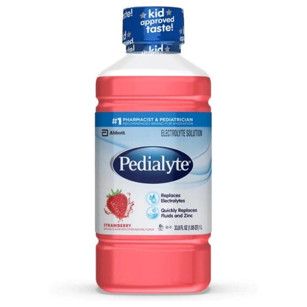 Pedialyte® Strawberry Electrolyte Solution