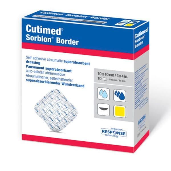 Cutimed® Sorbion® Border Super Absorbent Dressing