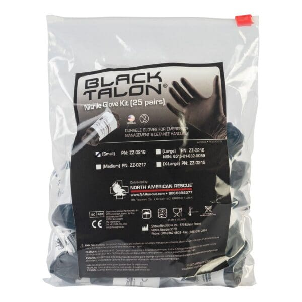 Black Talon® Nitrile Extended Cuff Length Exam Glove