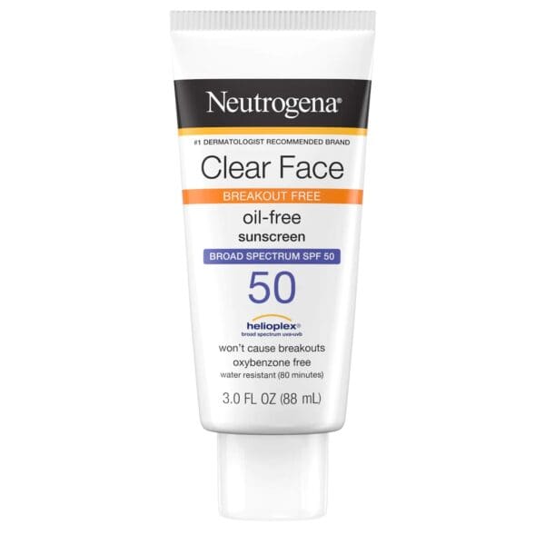 Neutrogena® Clear Face Oil Free Sunscreen